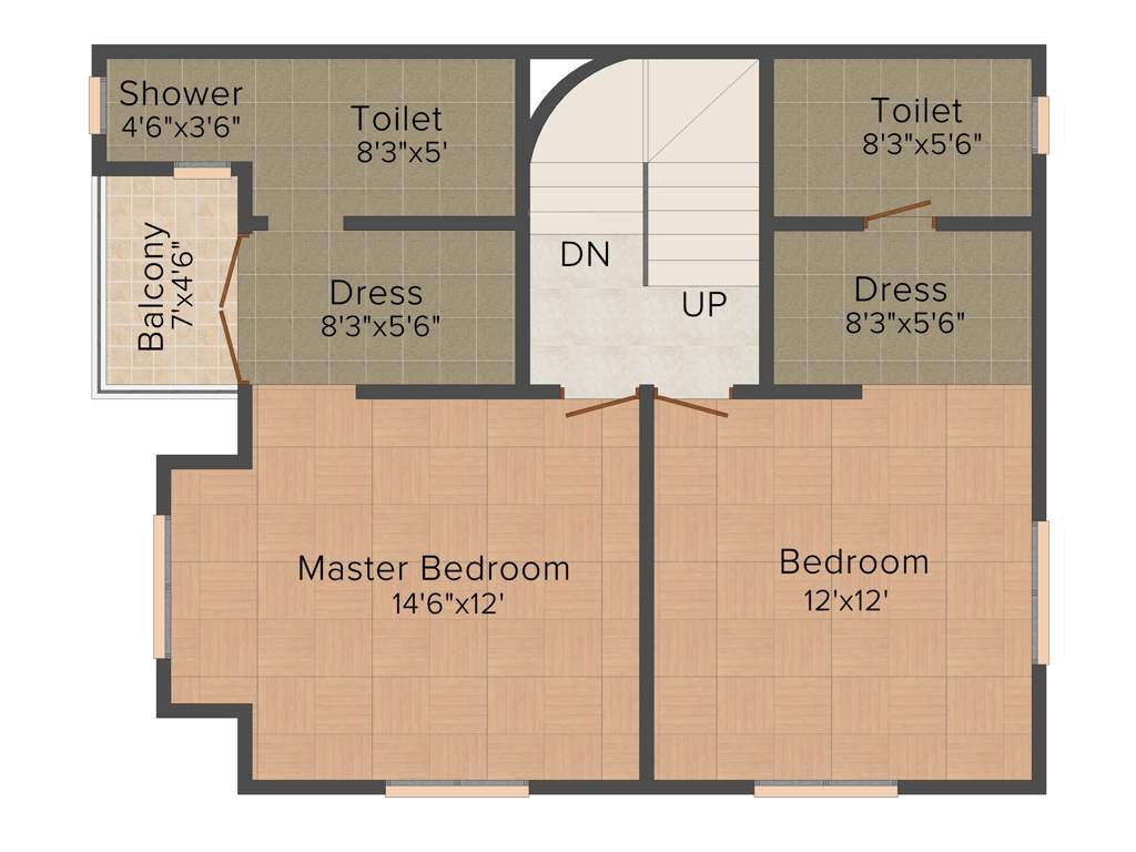Sampad Helios (4BHK+4T (1,845 sq ft) 1845 sq ft)