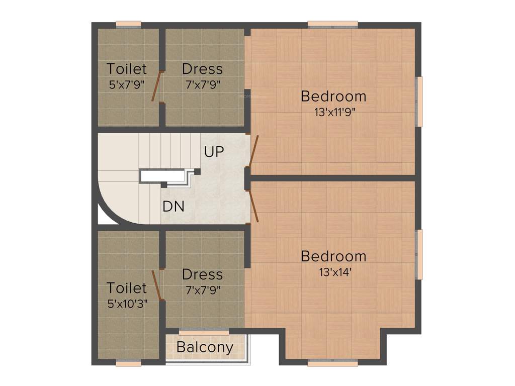 Sampad Foliage (4BHK+4T (1,890 sq ft) 1890 sq ft)