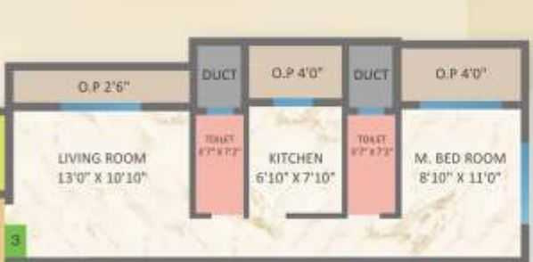  sai residency Floor Plan Floor Plan