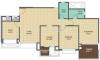 Pharande Woodsville (2BHK+2T (1,096 sq ft) Study Room 1096 sq ft)