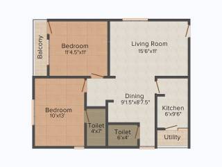 Well Sai Harsha Arcade (2BHK+2T (1,000 sq ft) 1000 sq ft) Well Sai Harsha Arcade (2BHK+2T (1,000 sq ft) 1000 sq ft)