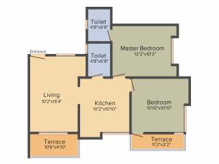 Rahul Kapinjal Vihar (2BHK+2T (915 sq ft) 915 sq ft) Rahul Kapinjal Vihar (2BHK+2T (915 sq ft) 915 sq ft)