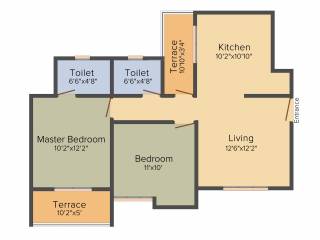 Rahul Kapinjal Vihar (2BHK+2T (945 sq ft) 945 sq ft) Rahul Kapinjal Vihar (2BHK+2T (945 sq ft) 945 sq ft)