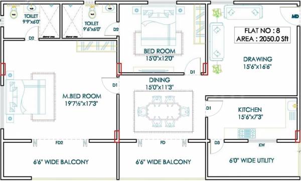  urban Floor Plan Floor Plan