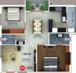 Sri Dahlia One (2BHK+2T (1,200 sq ft) 1200 sq ft) Sri Dahlia One (2BHK+2T (1,200 sq ft) 1200 sq ft)