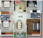 Sri Dahlia One (3BHK+2T (1,465 sq ft) 1465 sq ft) Sri Dahlia One (3BHK+2T (1,465 sq ft) 1465 sq ft)