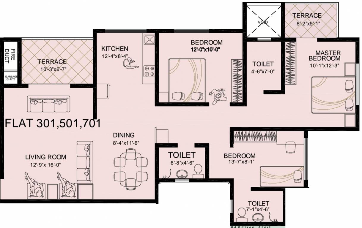 DVL Anandibaug Phase II (3BHK+3T (1,329 sq ft) 1329 sq ft) DVL Anandibaug Phase II (3BHK+3T (1,329 sq ft) 1329 sq ft)