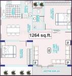 Vandana Sai Nivas (2BHK+2T (1,264 sq ft) 1264 sq ft) Vandana Sai Nivas (2BHK+2T (1,264 sq ft) 1264 sq ft)