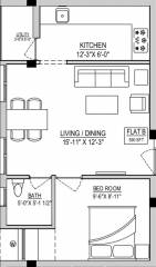 Rahul ICF Colony (1BHK+1T (590 sq ft) 590 sq ft) Rahul ICF Colony (1BHK+1T (590 sq ft) 590 sq ft)