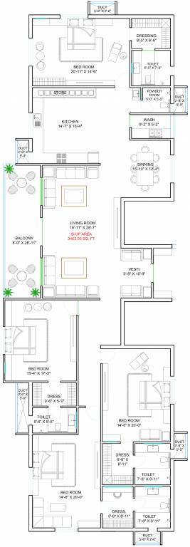 NRS The Marina (4BHK+5T (5,340 sq ft) 5340 sq ft) NRS The Marina (4BHK+5T (5,340 sq ft) 5340 sq ft)