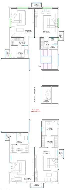 NRS The Marina (4BHK+5T (10,800 sq ft) + Pooja Room 10800 sq ft) NRS The Marina (4BHK+5T (10,800 sq ft) + Pooja Room 10800 sq ft)