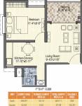 Bhandari Unnati (1BHK+1T (564 sq ft) 564 sq ft) Bhandari Unnati (1BHK+1T (564 sq ft) 564 sq ft)