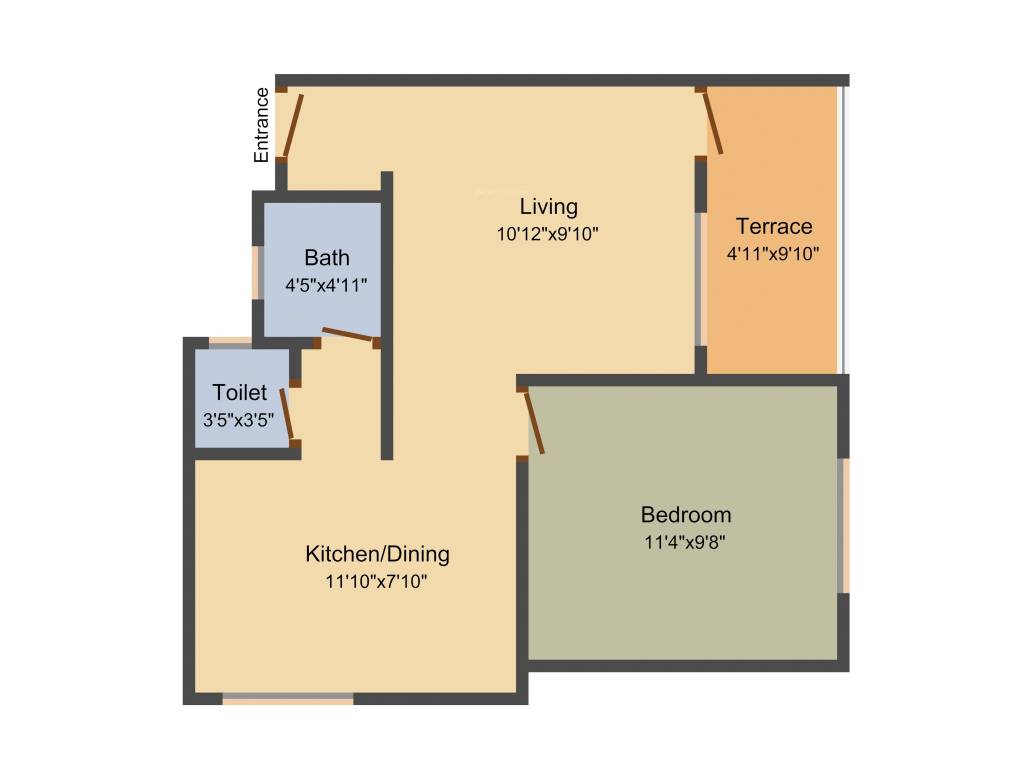 Shree Samarth Samarth (1BHK+1T (565 sq ft) 565 sq ft) Shree Samarth Samarth (1BHK+1T (565 sq ft) 565 sq ft)