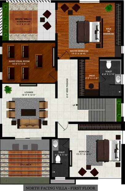 Tanny Seyon Ville (4BHK+5T (4,306 sq ft) + Pooja Room 4306 sq ft)