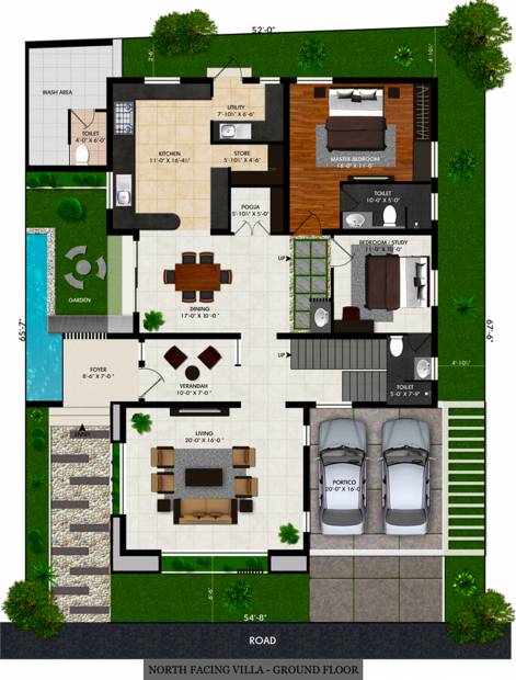 Tanny Seyon Ville (4BHK+5T (4,306 sq ft) + Pooja Room 4306 sq ft)