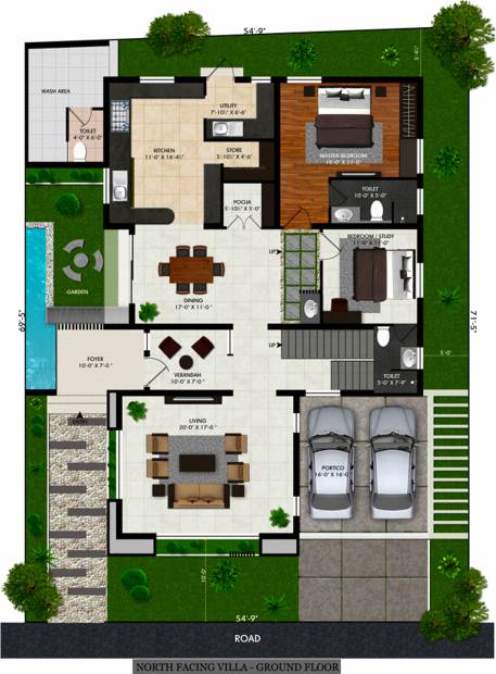 Tanny Seyon Ville (4BHK+5T (4,571 sq ft) + Pooja Room 4571 sq ft)