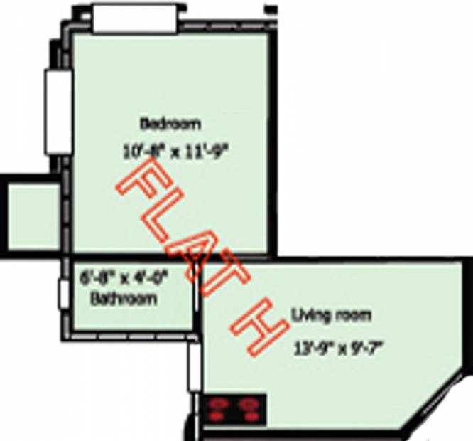 Vinayak Manasi Apartment (1BHK+1T (488 sq ft) 488 sq ft)