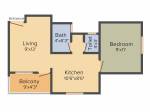 BVS Ganesh Prarambh (1BHK+1T (510 sq ft) 510 sq ft)