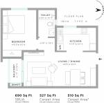 Assetz Here and Now (1BHK+1T (690 sq ft) 690 sq ft) Assetz Here and Now (1BHK+1T (690 sq ft) 690 sq ft)