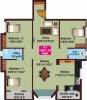 JKB Golden Arch (3BHK+2T (1,021 sq ft) 1021 sq ft)
