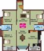 JKB Golden Arch (3BHK+2T (1,021 sq ft) 1021 sq ft) JKB Golden Arch (3BHK+2T (1,021 sq ft) 1021 sq ft)