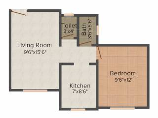 Kamya Kalash (1BHK+1T (665 sq ft) 665 sq ft) Kamya Kalash (1BHK+1T (665 sq ft) 665 sq ft)