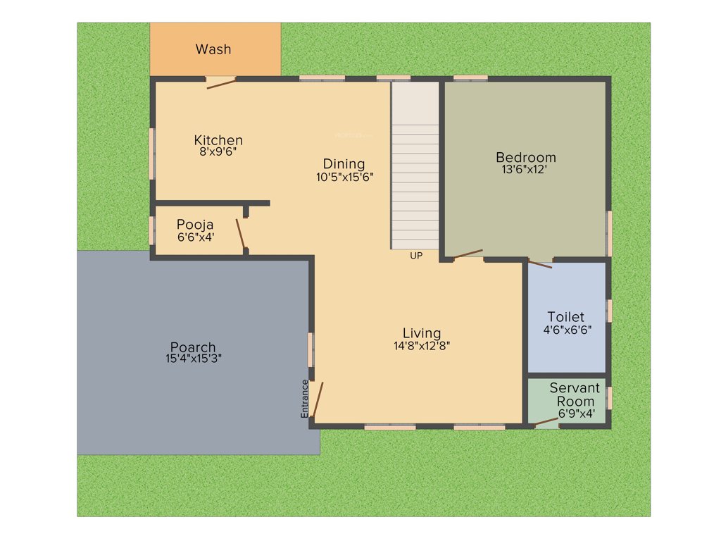 Suryodaya Green Space (3BHK+3T (2,167 sq ft) 2167 sq ft)