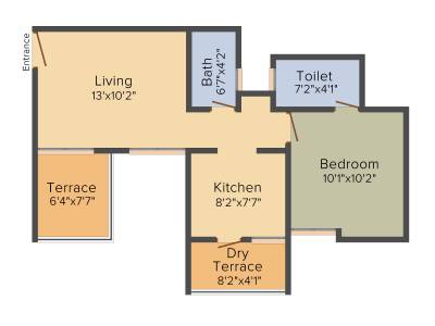 Satyam Satyam Niranjani (1BHK+1T (655 sq ft) 655 sq ft) Satyam Satyam Niranjani (1BHK+1T (655 sq ft) 655 sq ft)