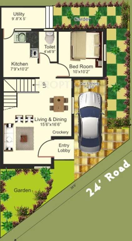 Manju Royal Splendor (4BHK+4T (1,966 sq ft) 1966 sq ft)