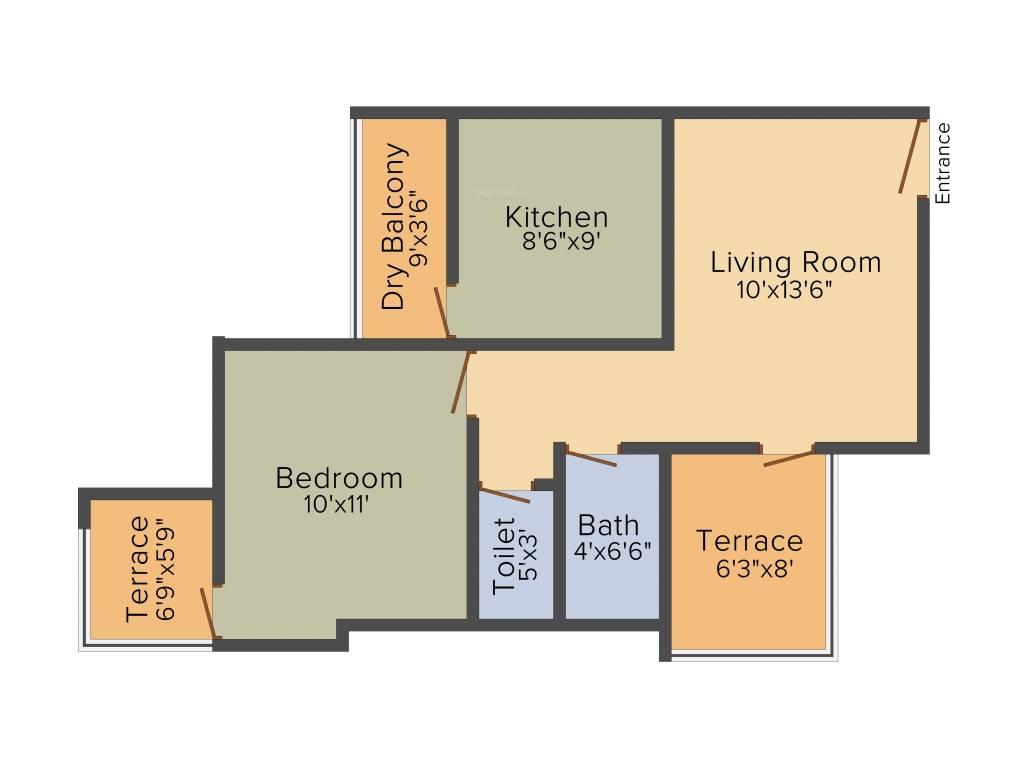 Hazel Hazel One (1BHK+1T (724 sq ft) 724 sq ft) Hazel Hazel One (1BHK+1T (724 sq ft) 724 sq ft)