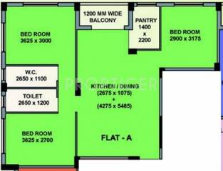 Mayfair Bloom (3BHK+2T (1,010 sq ft) 1010 sq ft) Mayfair Bloom (3BHK+2T (1,010 sq ft) 1010 sq ft)