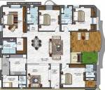 NCC Gardenia (4BHK+4T (3,448 sq ft) + Servant Room 3448 sq ft) NCC Gardenia (4BHK+4T (3,448 sq ft) + Servant Room 3448 sq ft)