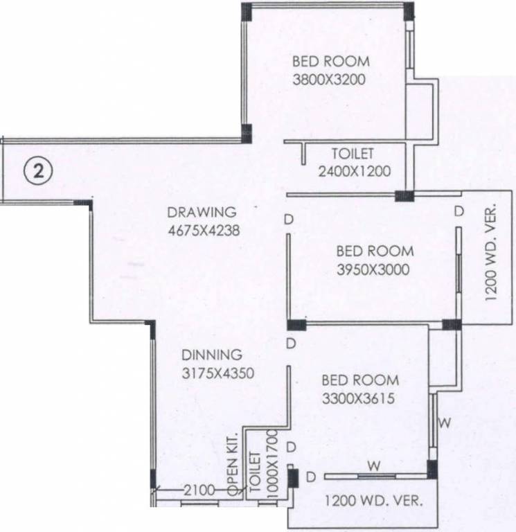 Somani Madhu Malancha (3BHK+2T (1,264 sq ft) 1264 sq ft) Somani Madhu Malancha (3BHK+2T (1,264 sq ft) 1264 sq ft)