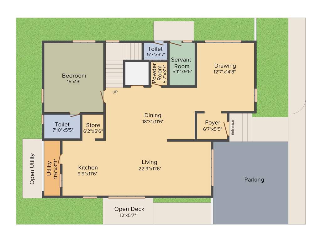 Muppa Indraprastha (4BHK+5T (4,095 sq ft) + Servant Room 4095 sq ft)