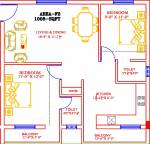 SS Smaya (2BHK+2T (1,008 sq ft) + Pooja Room 1008 sq ft)