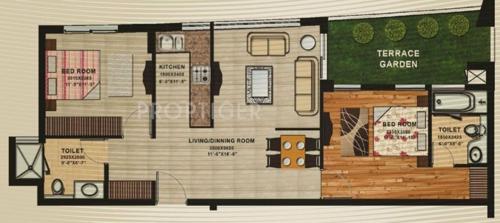 APS Shilpayan K7 (2BHK+2T (1,250 sq ft) 1250 sq ft)