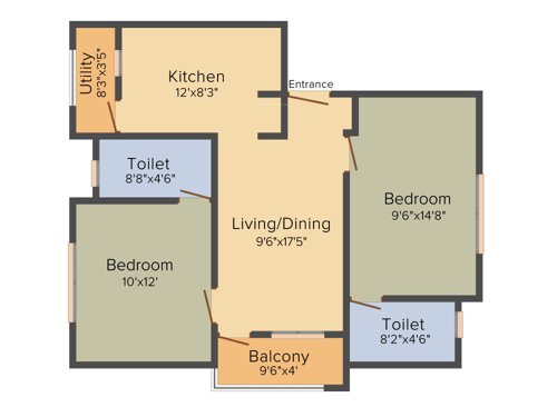 LML Raga (2BHK+2T (920 sq ft) 920 sq ft) LML Raga (2BHK+2T (920 sq ft) 920 sq ft)
