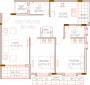 Hiren Archstone (2BHK+2T (1,147 sq ft) 1147 sq ft) Hiren Archstone (2BHK+2T (1,147 sq ft) 1147 sq ft)