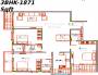 Hiren Archstone (3BHK+3T (1,871 sq ft) 1871 sq ft) Hiren Archstone (3BHK+3T (1,871 sq ft) 1871 sq ft)