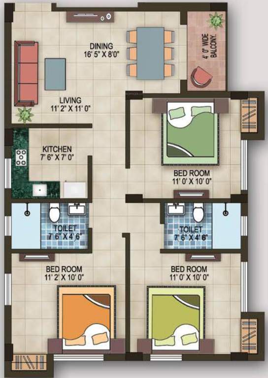  magnolia sports city Floor Plan Floor Plan