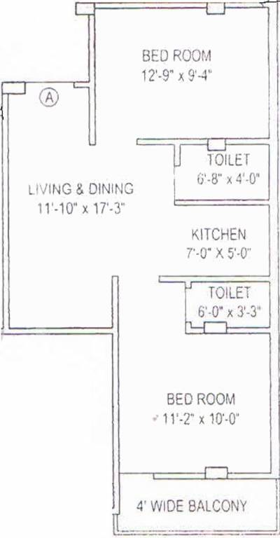 Sidharth Home (2BHK+2T (792 sq ft) 792 sq ft) Sidharth Home (2BHK+2T (792 sq ft) 792 sq ft)