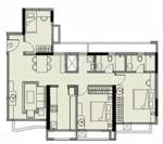 Kalpataru Kamdhenu (2BHK+2T (1,250 sq ft) 1250 sq ft)