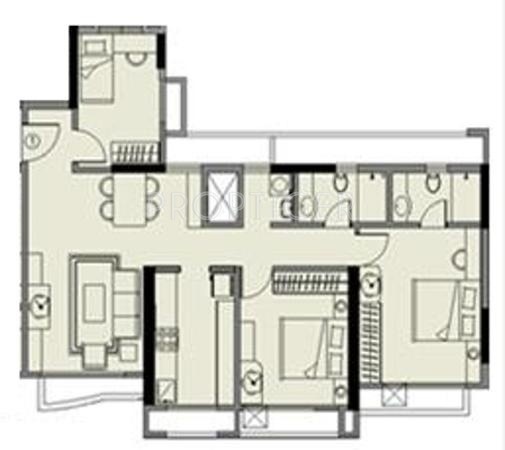 Kalpataru Kamdhenu (2BHK+2T (1,250 sq ft) 1250 sq ft) Kalpataru Kamdhenu (2BHK+2T (1,250 sq ft) 1250 sq ft)