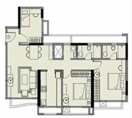 Kalpataru Kamdhenu (2BHK+2T (1,250 sq ft) 1250 sq ft) Kalpataru Kamdhenu (2BHK+2T (1,250 sq ft) 1250 sq ft)
