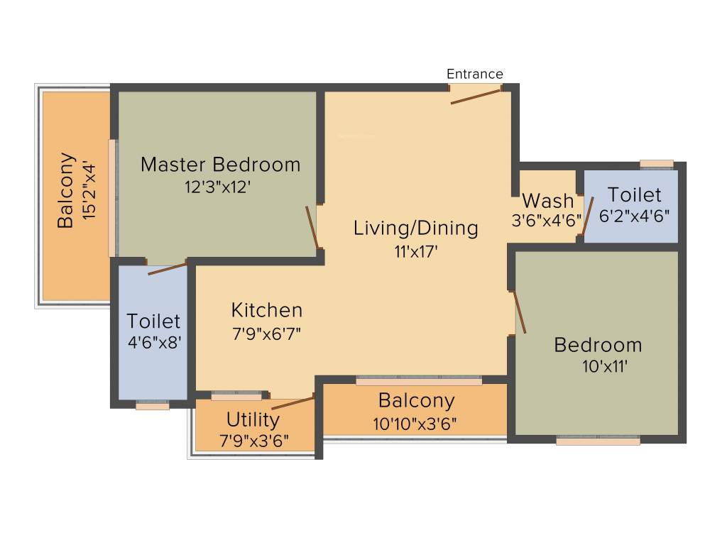 Ambiant Ambiant Asset Homes (2BHK+2T (1,028 sq ft) 1028 sq ft) Ambiant Ambiant Asset Homes (2BHK+2T (1,028 sq ft) 1028 sq ft)