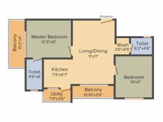 Ambiant Ambiant Asset Homes (2BHK+2T (1,028 sq ft) 1028 sq ft) Ambiant Ambiant Asset Homes (2BHK+2T (1,028 sq ft) 1028 sq ft)
