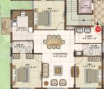 Sree Properties Casa Fortuna Floor Plan (3BHK+2T)