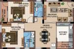 Maphar Sabz Residency (2BHK+2T (917 sq ft) 917 sq ft)