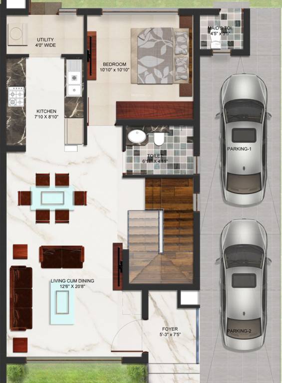 new life Floor Plan Ground Floor Plan