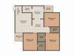 Siddharth Icon (3BHK+3T (1,602 sq ft) 1602 sq ft)